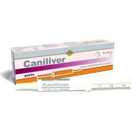 Fatro Caniliver Suplemento Hepático para Gatos - 2 Jeringas 15ml
