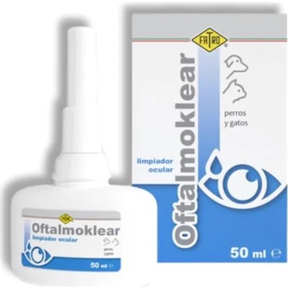 Fatro Oftalmoklear Limpiador Ocular para Perros y Gatos 50ml