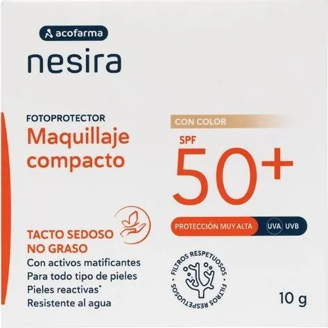 Acofarma Maquillaje Compacto SPF50+ 10g