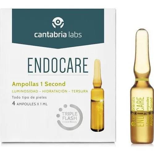Endocare 1 Second Ampollas Triple Flash 4x1ml