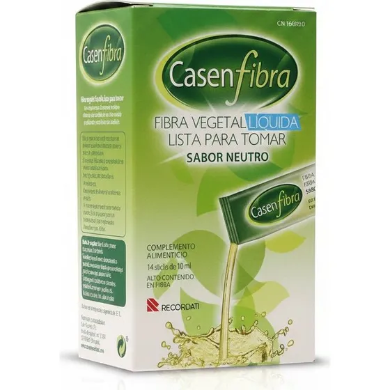Casen Fibra Líquida Sabor Neutro 14 Sticks 10 ml