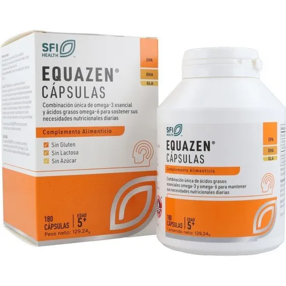 VITAE Equazen 60 Cápsulas - Omega-3 y Omega-6 con EPA, DHA y GLA