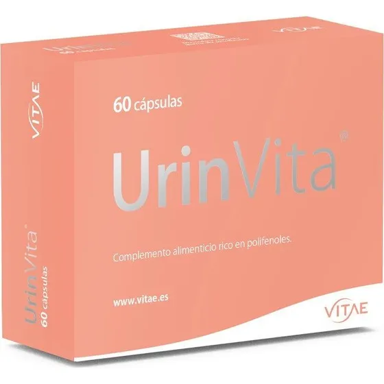 VITAE UrinVita 60 Cápsulas - Suplemento para el Bienestar Urinario
