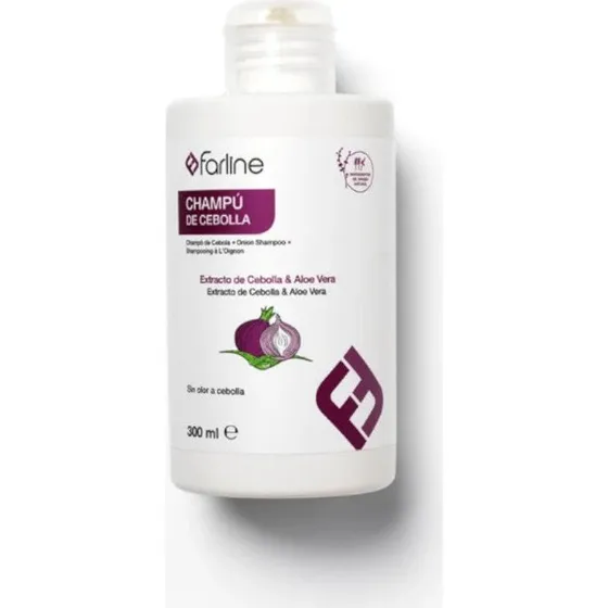 Farline Champú a la Cebolla 300ml - Cuidado Natural y Crecimiento