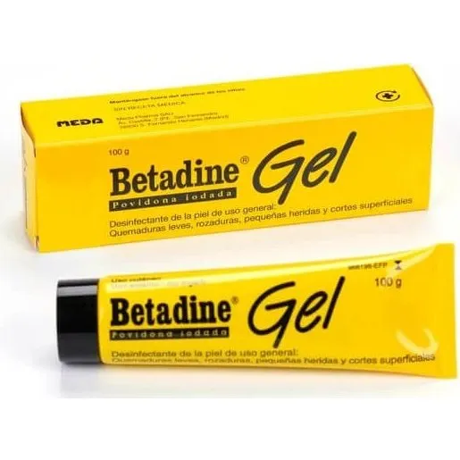 Betadine Gel Antiséptico Povidona Yodada 100 mg/g 100 g