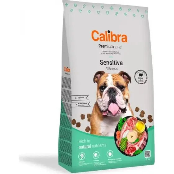 Calibra Premium Line Adult Sensitive Cordero 3kg