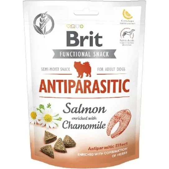 Brit Care Snack Funcional Antiparasitario Salmón 150g