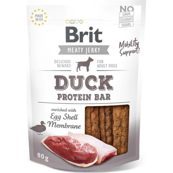 Brit Jerky Snack Bar de Pato 80g