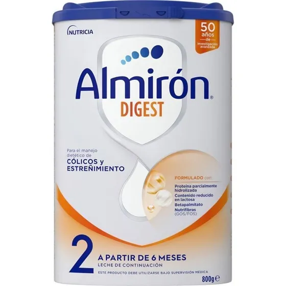 Almirón Digest 2 Leche de Continuación 800g Nueva Fórmula