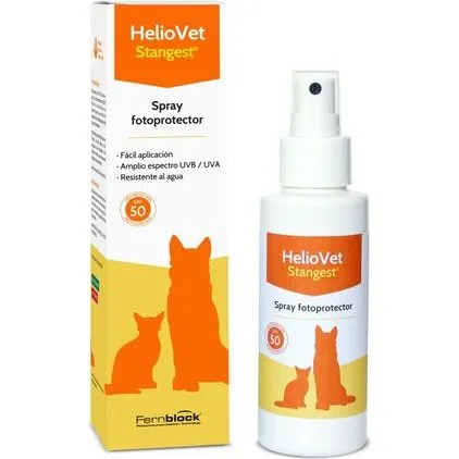 Stangest Heliovet Spray Fotoprotector SPF50+ para Perros y Gatos 80ml