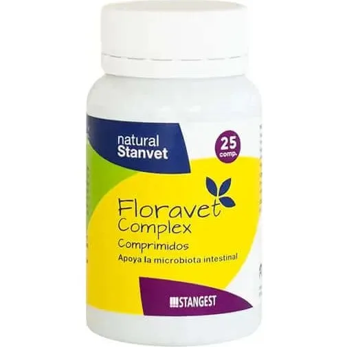 Stangest Floravet Complex 25 Comprimidos para Perros y Gatos