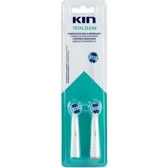 Kin Total Clean Cabezal de Cepillo Eléctrico Universal (2 Unidades)