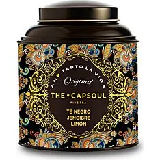 The Capsoul Té Negro, Jengibre & Limón 100g