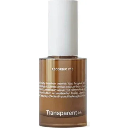Transparent Lab Ascorbic C15 Suero Iluminador y Antiedad 30ml
