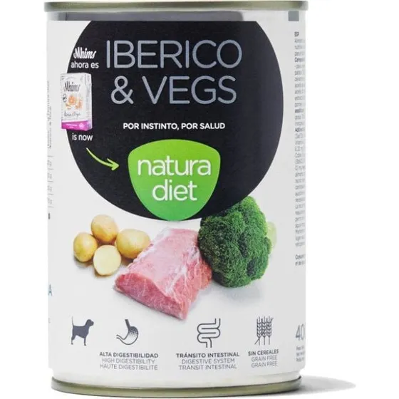 Natura Diet Lata Dog Ibérico & Vegetales 400 g