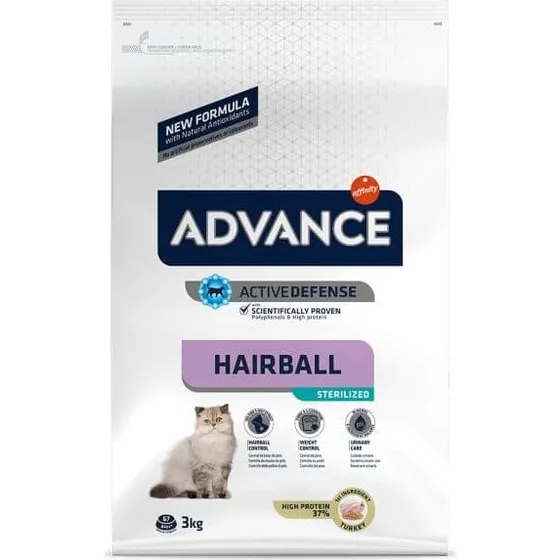 Affinity Advance Feline Adult Sterilized Hairball Pienso Seco 3kg
