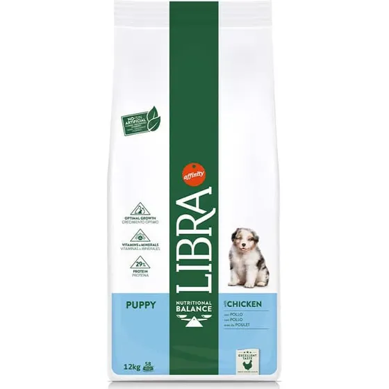 Affinity Libra Canine Puppy Pollo Seco 12kg