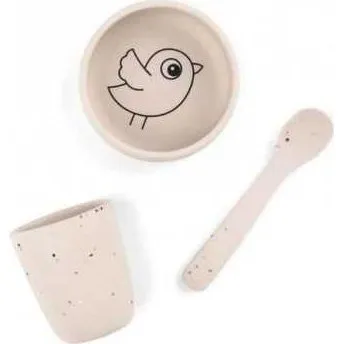 Done by Deer Birdee Arena 3pcs Vajilla Infantil