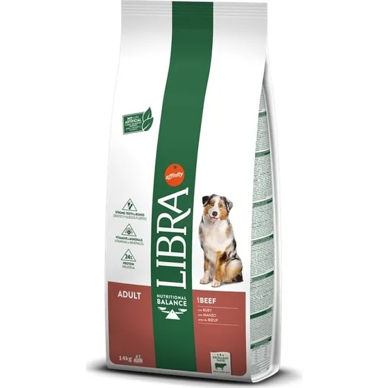 Affinity Libra Canine Adult Buey Pienso Seco 14kg
