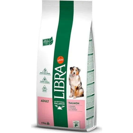 Libra Dog Adult con Salmón - Pack Ahorro 2 x 14 kg