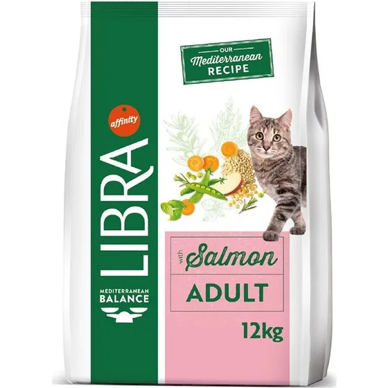 Libra Cat Adult con Salmón - 12 kg