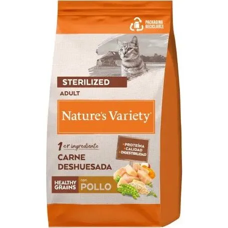 Nature's Variety Healthy Grains Sterilized Adult Pollo 2 x 7 kg