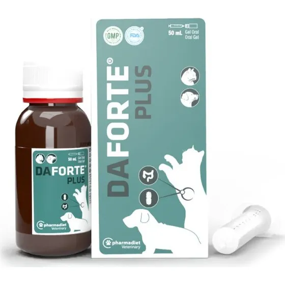 Pharmadiet Daforte Plus Gel Oral 50 ml Antidiarreico para Mascotas