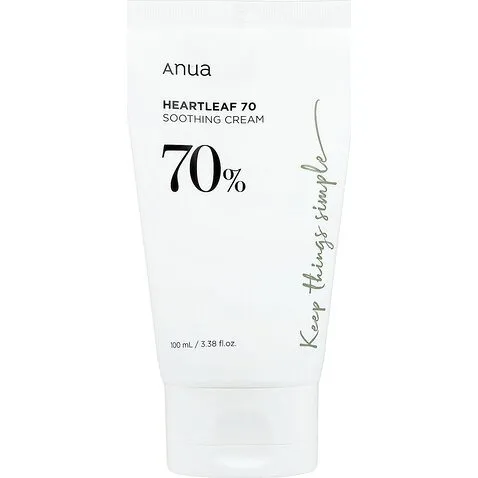 Anua Crema Hidratante Heartleaf 70% Soothing Cream 100 ml