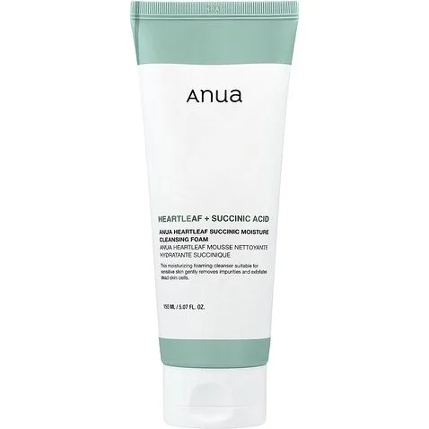 Anua Heartleaf Succinic Moisture Cleansing Foam - 150 ml