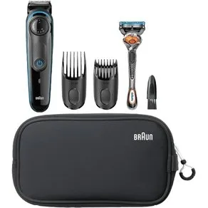 BRAUN BT3940 - Barbero 2 Peines Negro