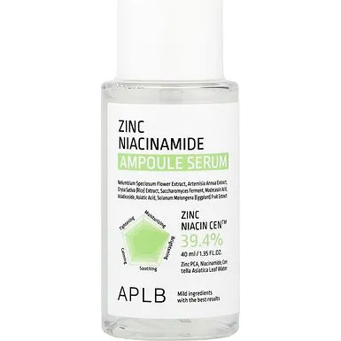 APLB Zinc Niacinamide Ampoule Serum 40ml