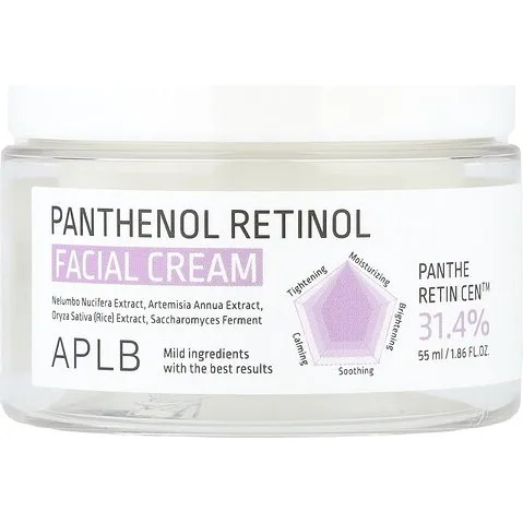 APLB Crema Facial Panthenol Retinol - Hidratación y Elasticidad