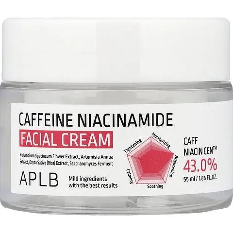 APLB Crema Facial con Cafeína, Niacinamida y Centella Asiática