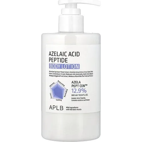 APLB Loción Corporal con Péptidos de Ácido Azelaico, 300 ml