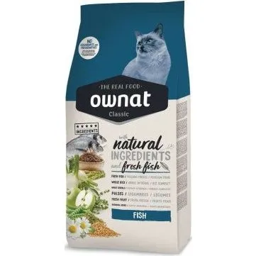 Ownat Cat Classic Fish 4 Kg - Pienso para Gatos Adultos