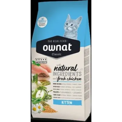 Ownat Classic Kitten Comida para Gatitos 4 Kg