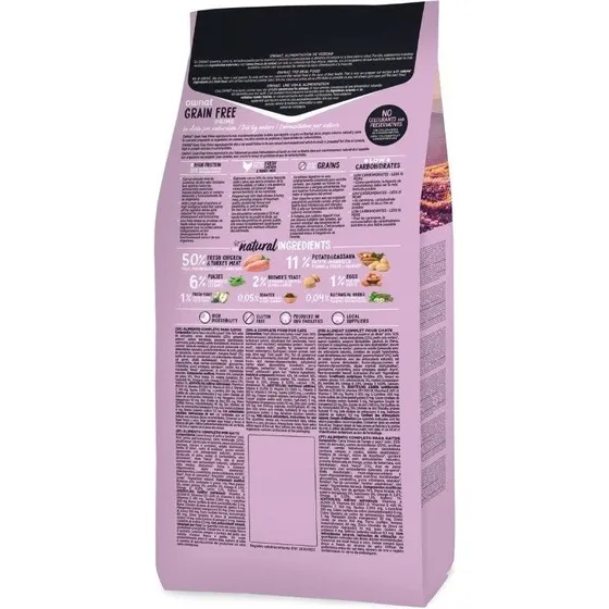Ownat Cat Prime Grain Free Sterilized 8 Kg