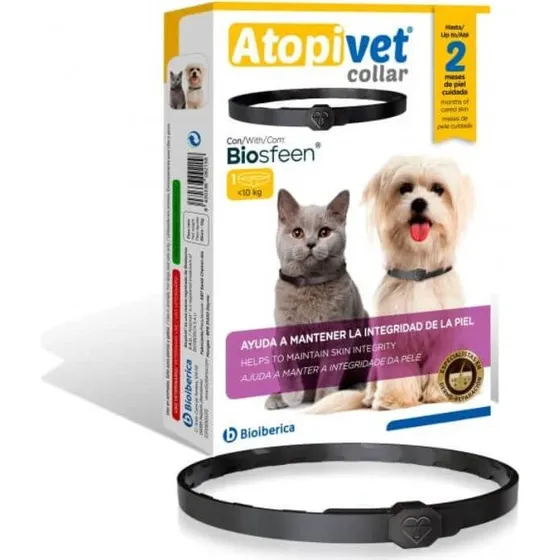 Bioibérica Atopivet Collar para Perros y Gatos Pequeños (XS-S)