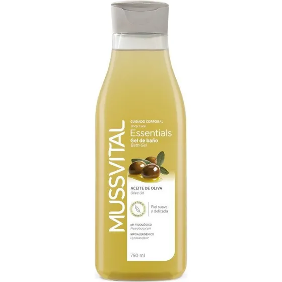 Mussvital Gel de Baño con Aceite de Oliva 750ml