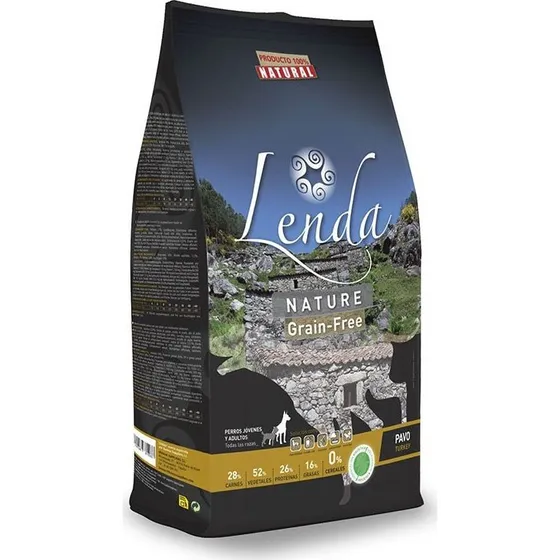Lenda Nature Grain Free Pavo 12 Kg - Pienso Hipoalergénico para Perros