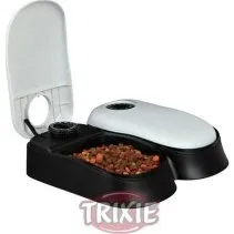 Trixie TX2 Comedero Automático Doble Gris/Negro