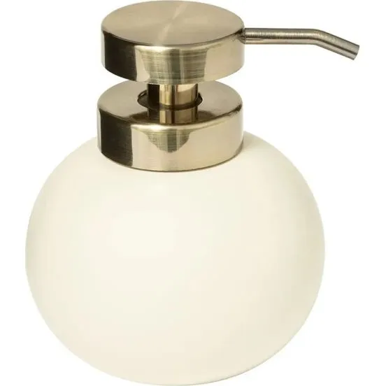Marfil Duo - Dispensador de Jabón Ø115x130mm