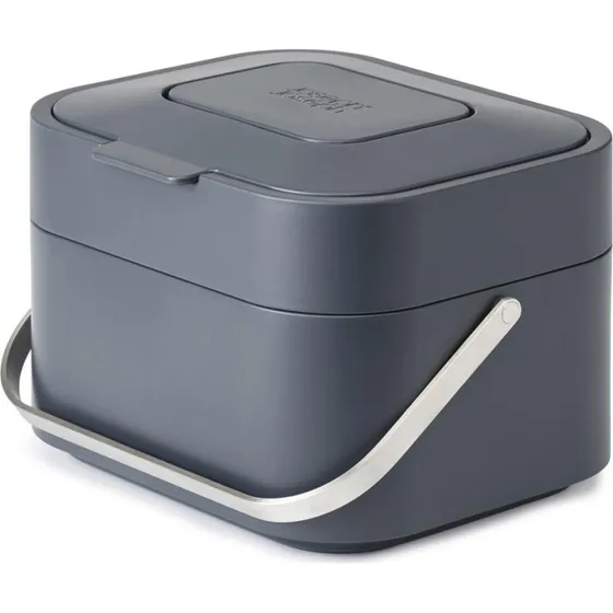 Joseph Joseph Cubo de Basura Orgánica Stack 4 L Gris Grafito