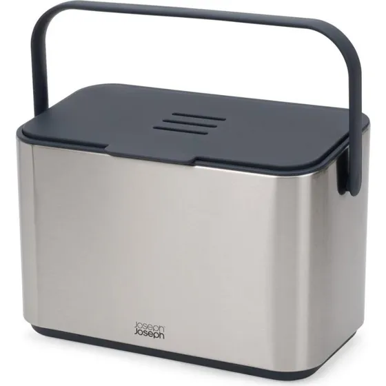 Joseph Joseph Compostador Collect 4 L, Acero Inoxidable