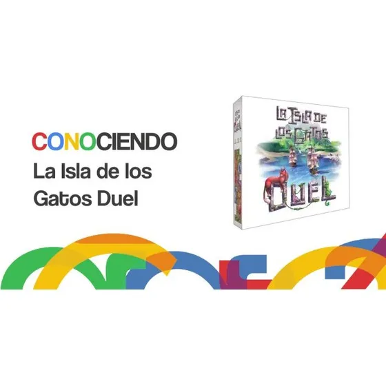 La Isla de los Gatos Duel - Juego de Mesa para 2 Jugadores