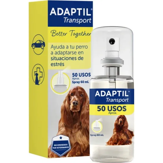 Adaptil Transport Spray Antiestrés Para Perros 60 Ml