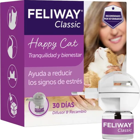 Feliway Classic Difusor + Recambio 48 ml