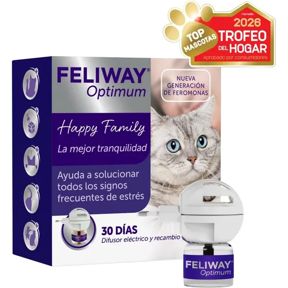Feliway Optimum Difusor + Recambio 48ml