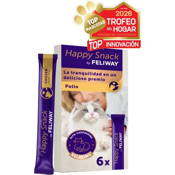 Feliway Happy Snack Sticks de Pollo - 6 unidades