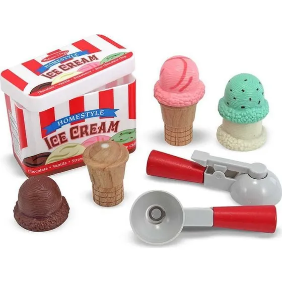 Melissa & Doug Juego de Helados con Cuchara Magnética